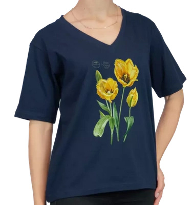 Tulips 'Crystal Star' — premium  t-shirt